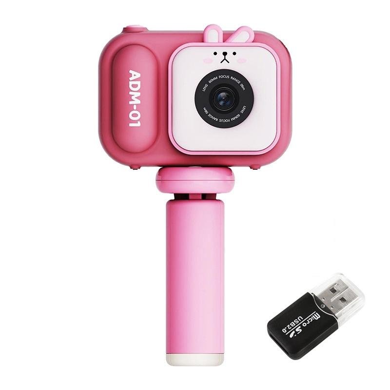 48Mp Dual Lens Kids Digital Camera With 2.4 Ips Screen And 32Gb Tf Card - Blue Fox - With 64G Tf Card Blue Fox