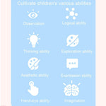 Fun Cartoon Digital Camera for Kids - 24mp Wifi Educational Toys - Blue