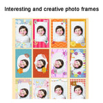 Instant Print Camera for Kids with Dual Lens and 2.4 - inch Screen - Pink