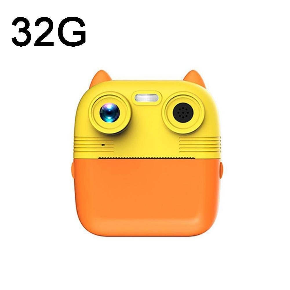 Instant Print Camera with Dual Lens - 2.8 Screen for Kids Blue - Blue