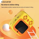 Instant Print Camera with Dual Lens - 2.8 Screen for Kids Blue - Pink + 32G Card