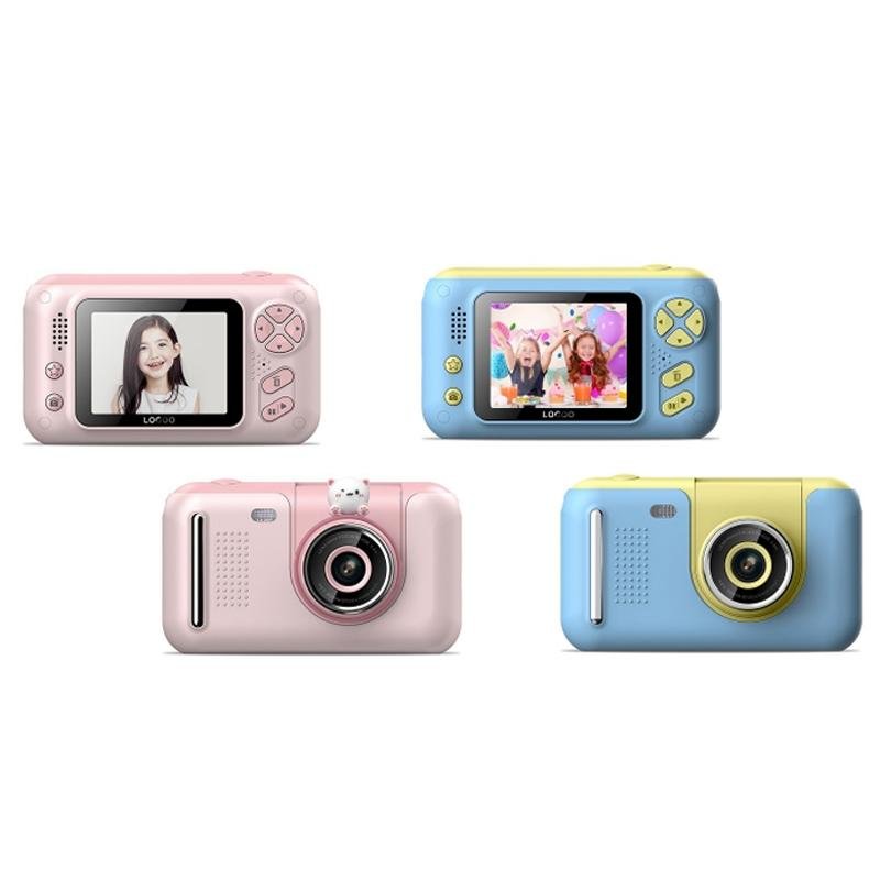 Kids' 2.4 Hd Reversible Camera - Pink