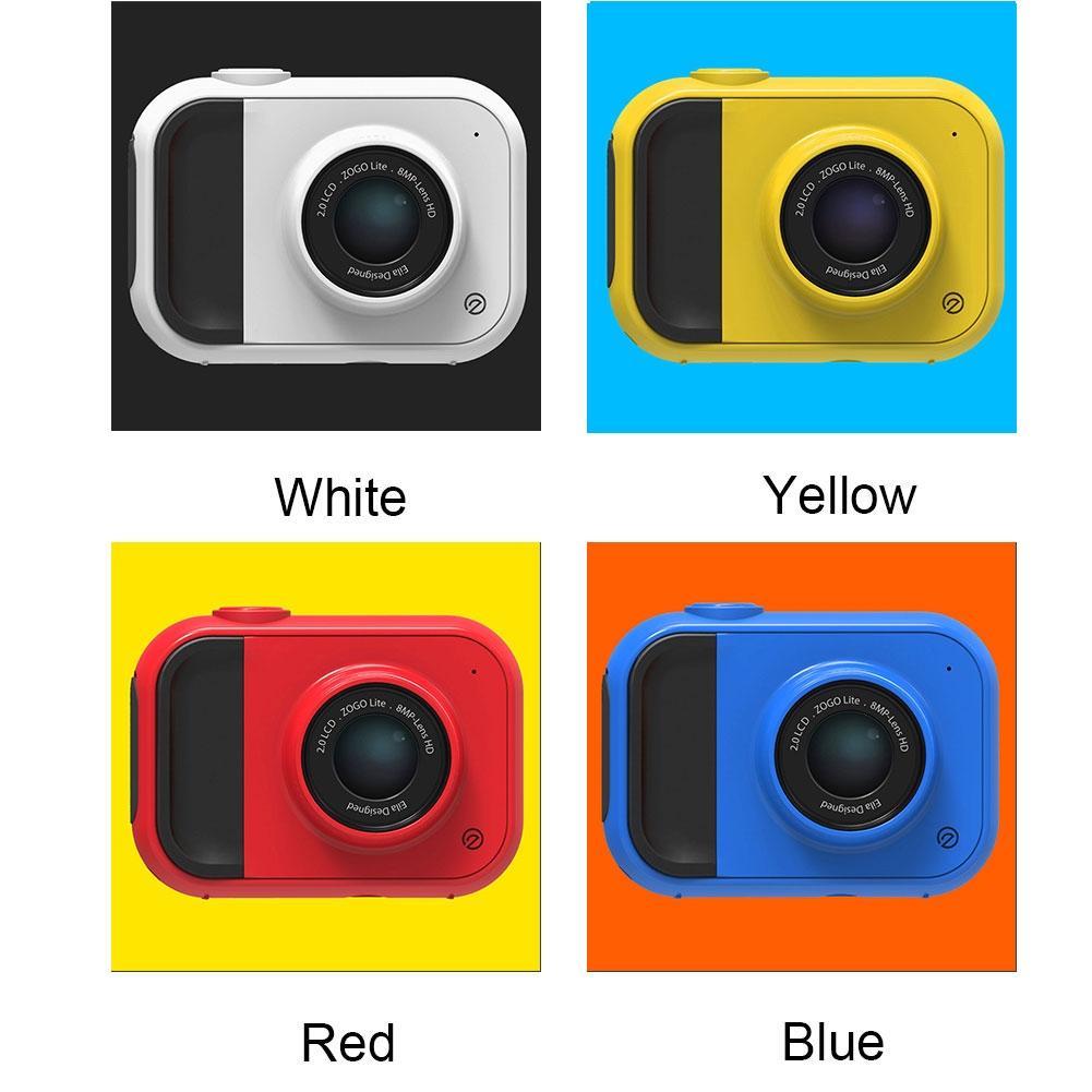 Kids' Digital Camera with Wide Angle Lens - Built - in Memory - Yellow
