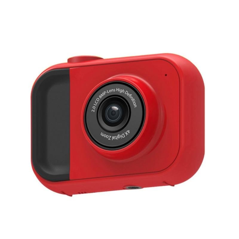 Kids' Digital Camera with Wide Angle Lens - Built - in Memory - Yellow