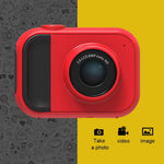 Kids' Digital Camera with Wide Angle Lens - Built - in Memory - Yellow