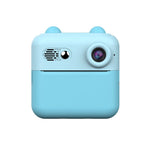 Kids Instant Print Digital Camera with 180° Flip Lens - 24MP Photos, 720P Video & Doodle Fun(blue)