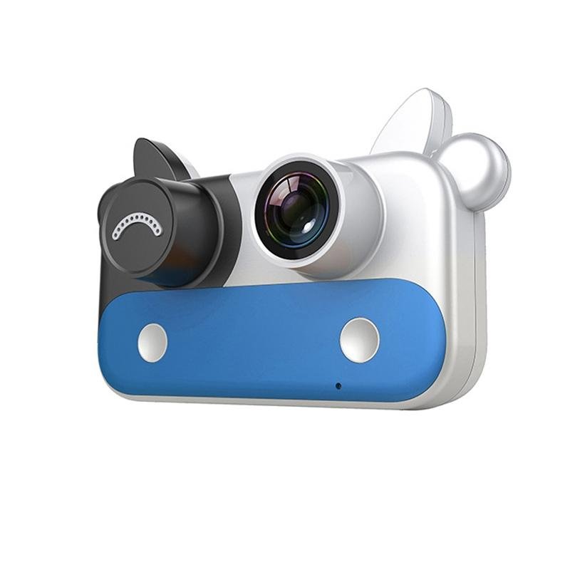 Mini Cartoon Digital Camera for Kids with Wifi - Blue