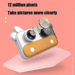 Mini Cartoon Digital Camera for Kids with Wifi - Blue