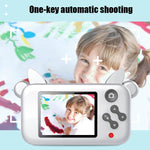 Mini Cartoon Digital Camera for Kids with Wifi - Brown