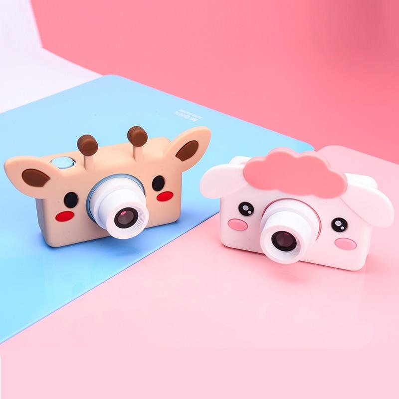 Mini Digital Sport Camera with 8.0mp Lens 2.0 Screen Elk - shaped Case & 32gb Memory for Kids