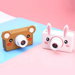 Mini Digital Sport Camera with 8.0mp Lens 2.0 Screen Elk - shaped Case & 32gb Memory for Kids