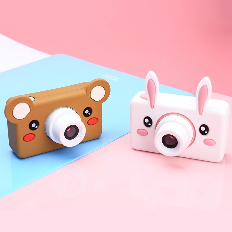 Mini Digital Sport Camera with 8.0mp Lens 2.0 Screen Elk - shaped Case & 32gb Memory for Kids