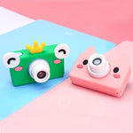 Mini Digital Sport Camera with 8.0mp Lens 2.0 Screen Elk - shaped Case & 32gb Memory for Kids