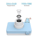 Mini Digital Sport Camera with 8.0mp Lens 2.0 Screen Elk - shaped Case & 32gb Memory for Kids