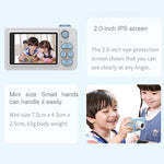 Mini Digital Sport Camera with 8.0mp Lens 2.0 Screen Elk - shaped Case & 32gb Memory for Kids