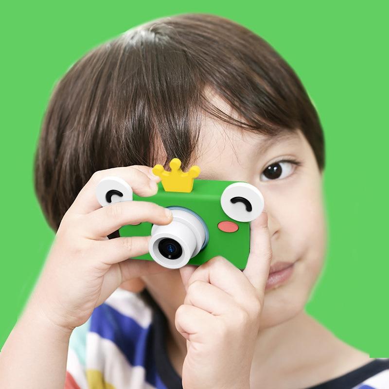 Mini Digital Sport Camera with 8.0mp Lens 2.0 Screen Elk - shaped Case & 32gb Memory for Kids