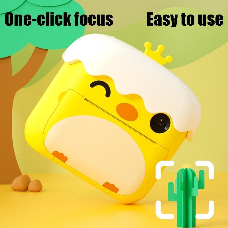 Mini Dual-lens Digital Camera Toy for Kids - Front & Rear