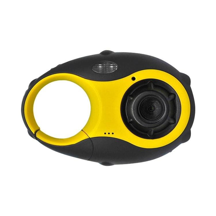 Mini Keychain Digital Camera for Kids - 5mp 1.5 Screen Gift - Blue