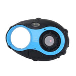 Mini Keychain Digital Camera for Kids - 5mp 1.5 Screen Gift - Blue
