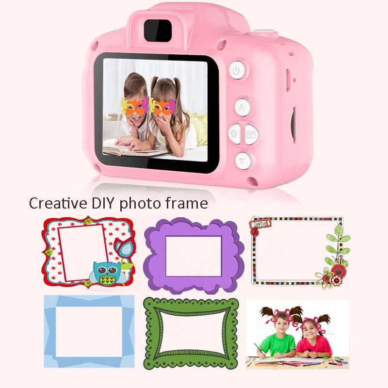Portable Digital Slr Camera for Kids - Pink