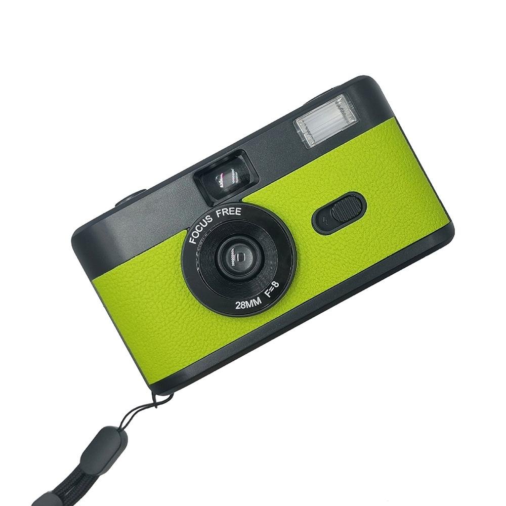 Retro Manual Reusable Film Camera for Kids - no Film - Black