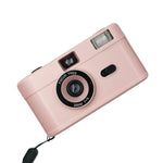 Retro Manual Reusable Film Camera for Kids - no Film - Black + Black