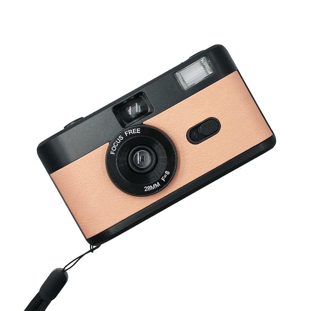Retro Manual Reusable Film Camera for Kids - no Film - Red
