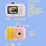 Smart Kids Thermal Camera With Printing Paper - 2.4 - Blue Focus - 503Af Blue Focus