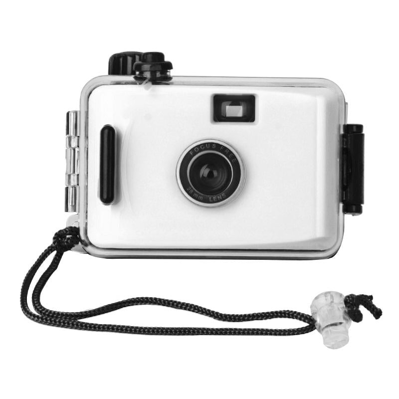 Waterproof Retro Film Camera for Kids - Mini Point - and - shoot 5m - Black White