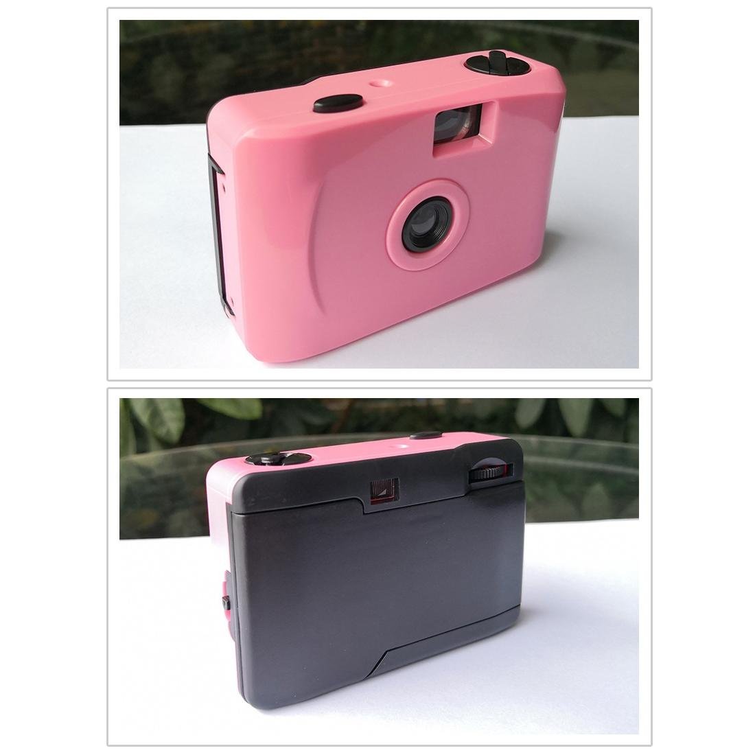 Waterproof Retro Film Camera for Kids - Mini Point - and - shoot 5m - Black White