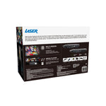 Laser 9 Inch Dual Screen DVD Player Black