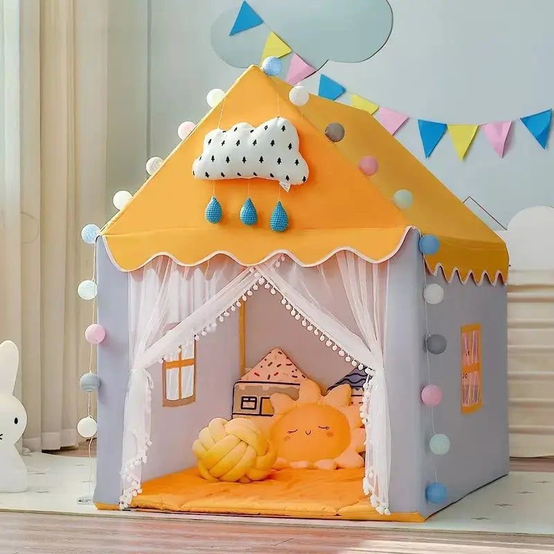 Kids Play Tent Wigwam Tipi Princess Castle