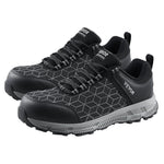 VEVOR Steel Toe Shoes for Men US Size 11 Athletic Work Shoe Sneakers Black