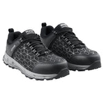 VEVOR Steel Toe Shoes for Men US Size 9 Athletic Work Shoe Sneakers Black