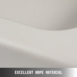 VEVOR Horizontal Baby Changing Table Wall-mounted Baby Diaper Changing Station Vertical Fold Down Baby Changing Table