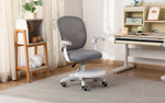 Kids Desk Chair - Children Office Study Seat with Footrest NOVA - Grey