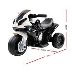 Kids Ride On Car Electric Ride On Cars Motorcycle Motorbike BMW Licensed S1000RR Black