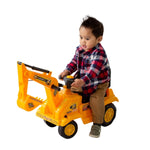 Ride - on Children’s Toy Excavator Truck (Yellow)
