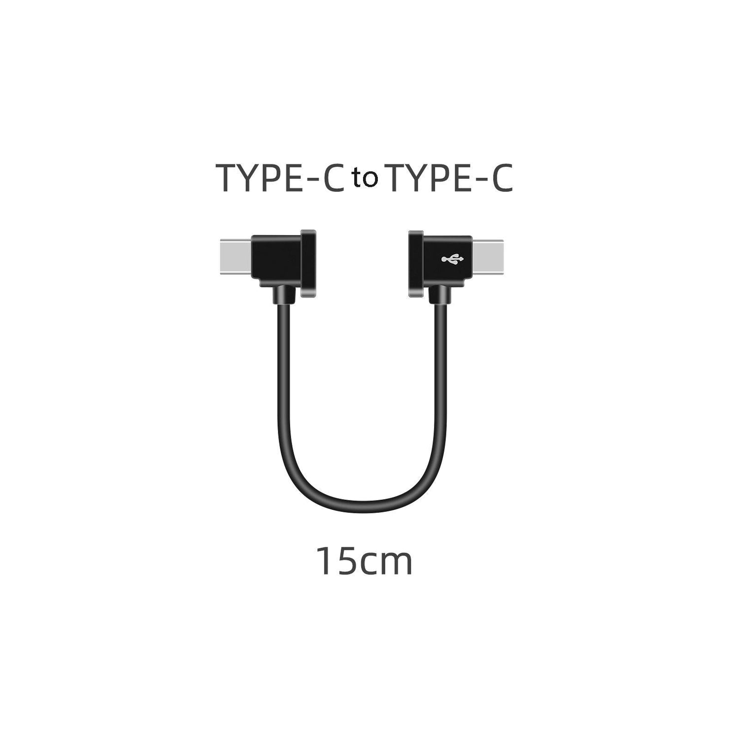 15Cm Type C To Type C Cable For Dji Mavic Air 2S / Fpv Flight Glasses V2 / Mavic Mini 2 / Pocket 2 Mobile Devices
