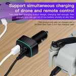 2-In-1 Car Charger - 100W - Compact Design