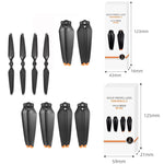 2 Pairs 9453F 2 Quick Release Paddle Tip Blades For Mavic 3