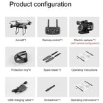 25-Minute Hd Aerial Photography Drone With Gesture Control - Black
