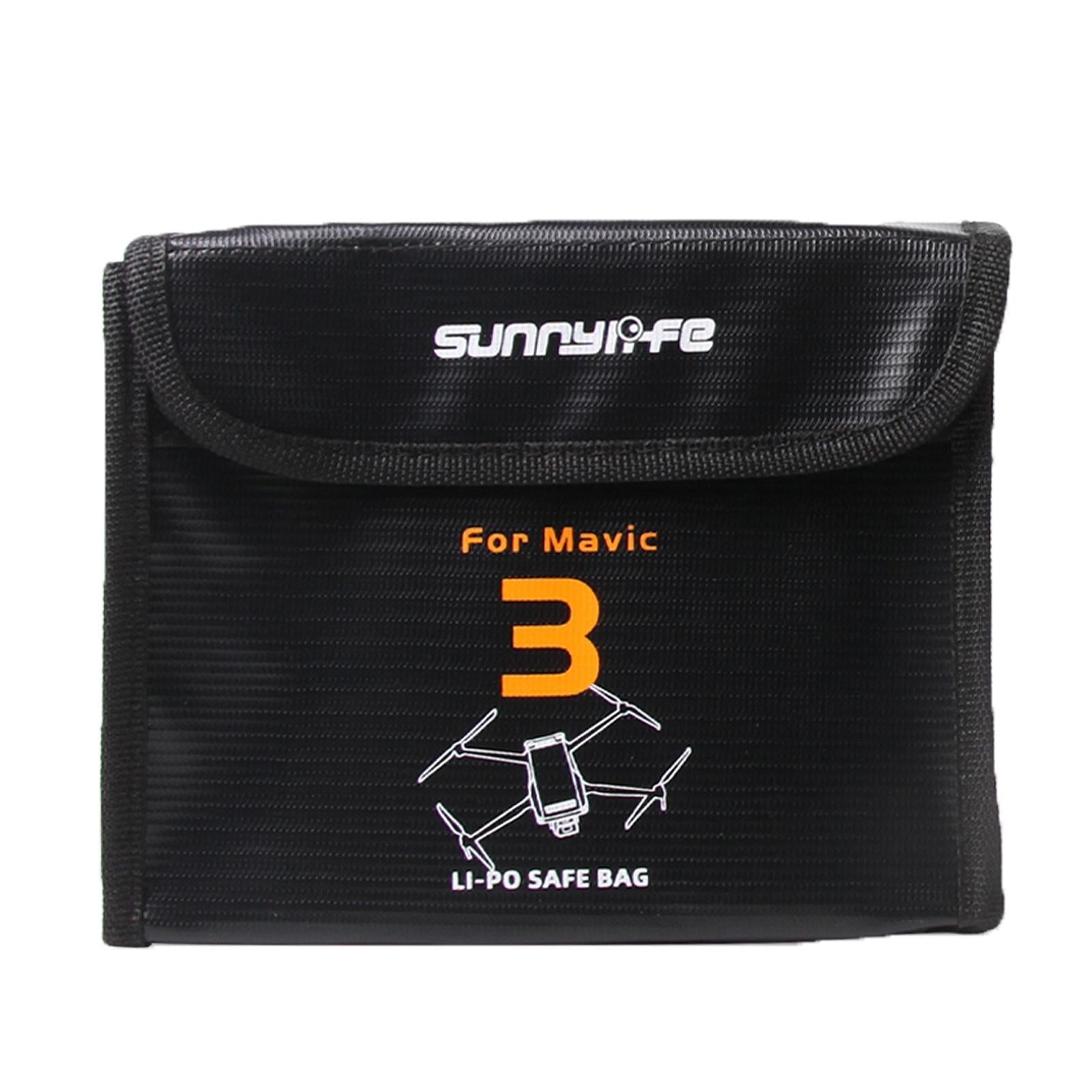 3-In-1 Mavic 3 Battery Storage Bags - Safe & Explosion-Proof