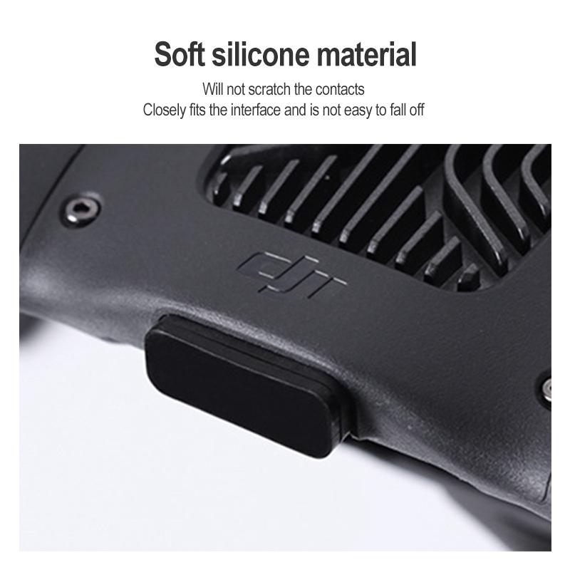 4 - In - 1 Silicone Dust Plugs For Dji Fpv Body And Battery Ports