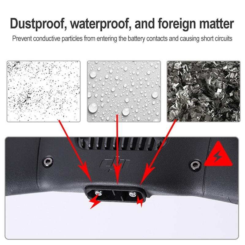 4 - In - 1 Silicone Dust Plugs For Dji Fpv Body And Battery Ports