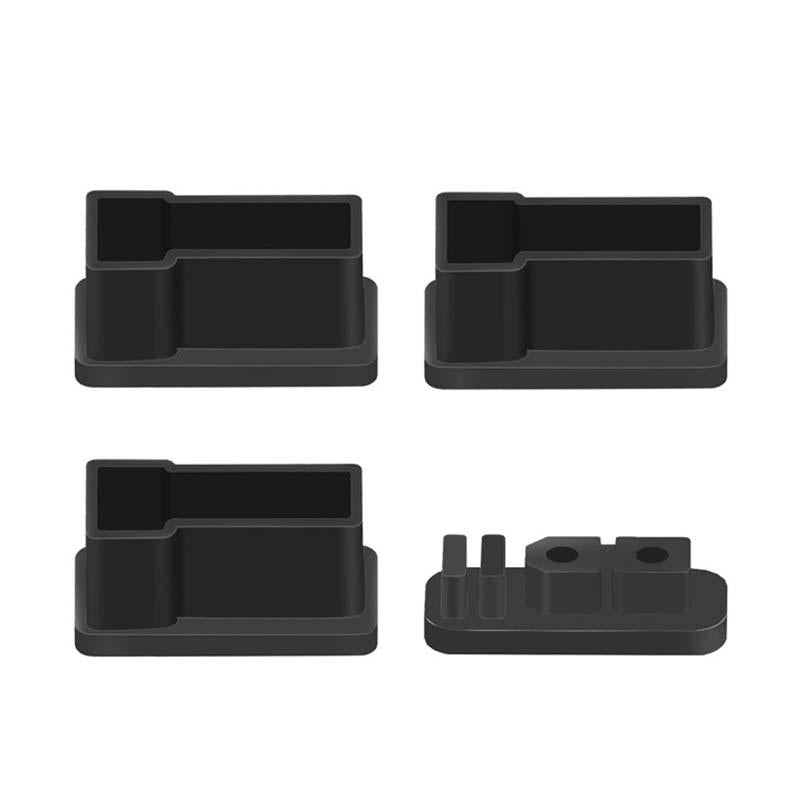 4 - Piece Tpu Dust Plugs For Dji Avata Cqt 913407 Battery - Moisture Protection Cover