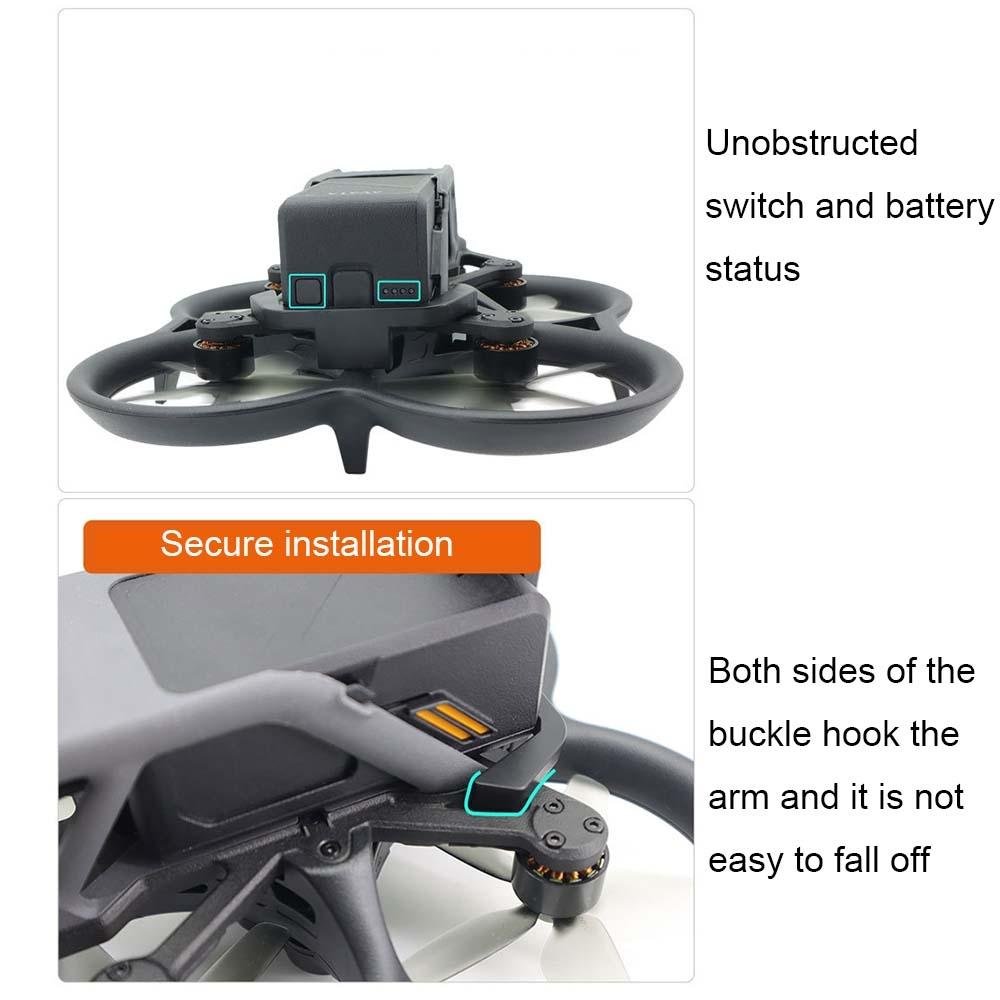 Anti - Drop Buckle For Dji Avata Cqt - Body Battery Reinforcement