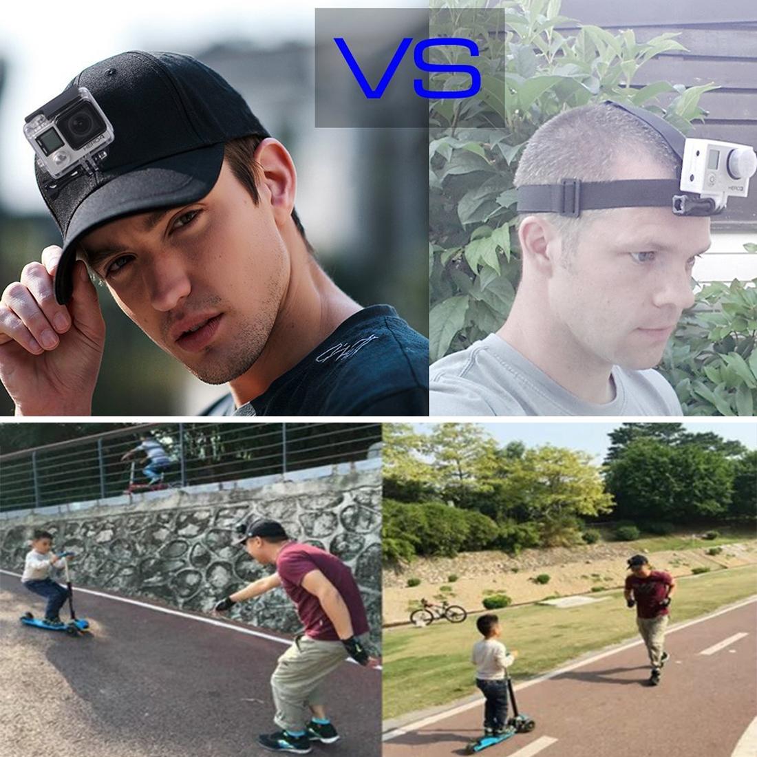 Camera Cap With Mount For Outdoor Sports