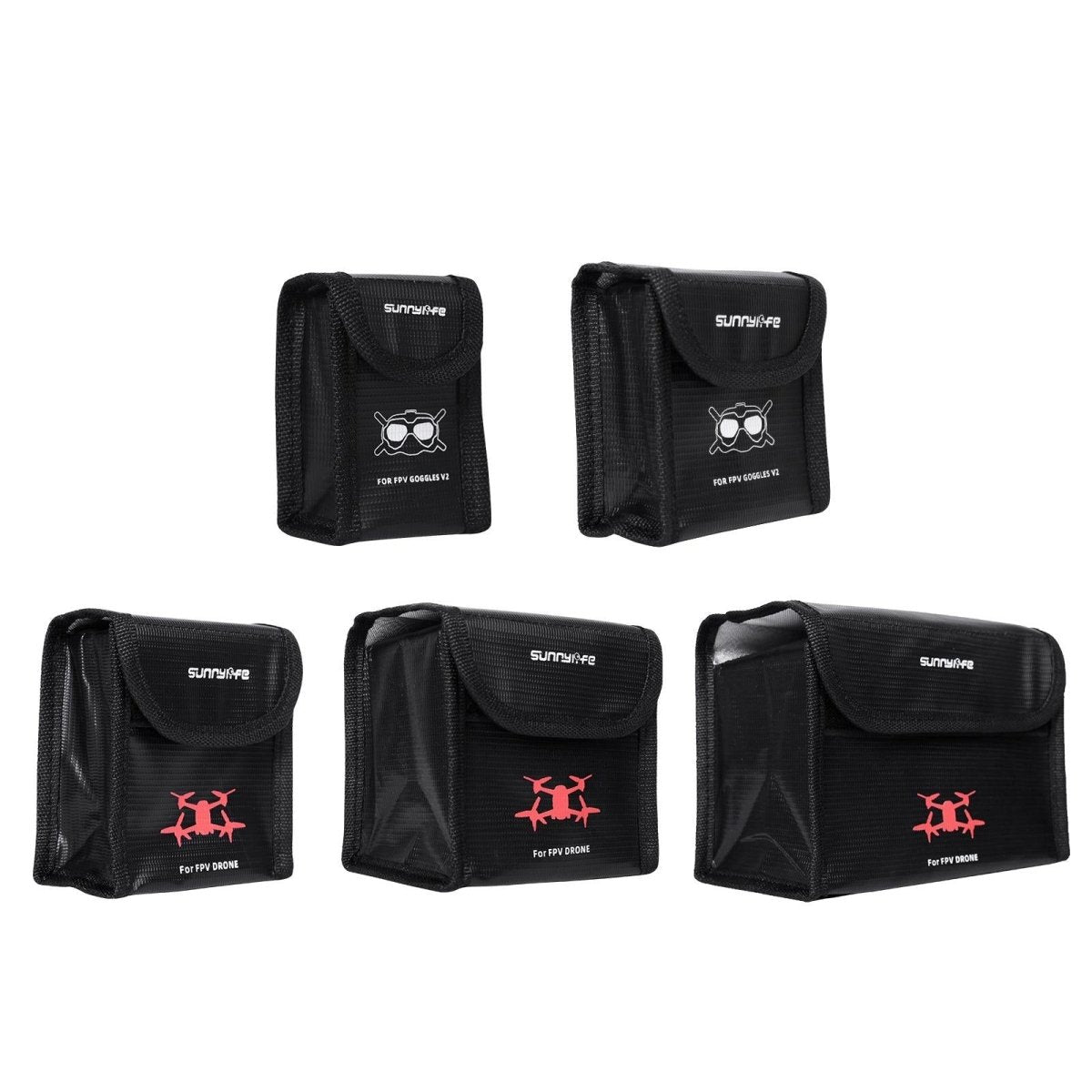 Dji Fpv Battery Explosion - Proof Bag For Glasses