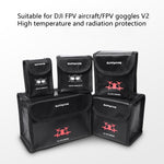 Dji Fpv Battery Explosion - Proof Bag For Glasses